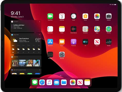 iPadOS introduces a new Home screen - Apple Krowak