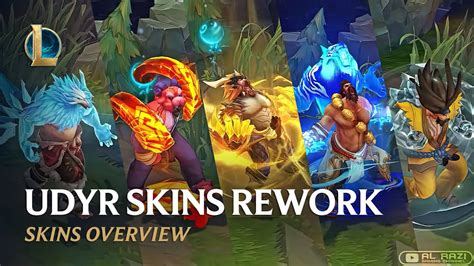 All Udyr Skins Rework Skins Overview League Of Legends YouTube