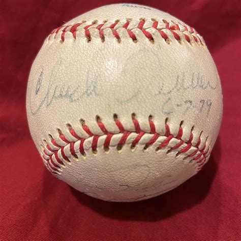 1979 Pittsburgh Pirates Chuck Tanner Team Signed Ball 11 Signatures