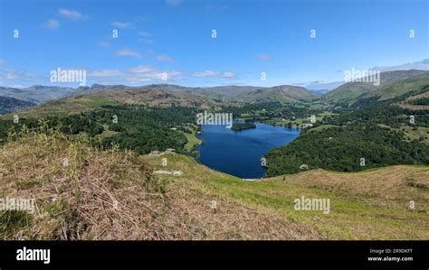 Lake District Landscape Around Ambleside Windemere And Grasmere