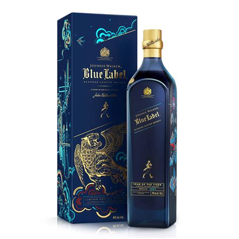 Johnnie Walker Blue Label Year Of The Tiger Limited Edition 2022 Abv 4