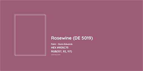 Dunn Edwards Rosewine De 5019 Paint Color Codes Similar Paints And