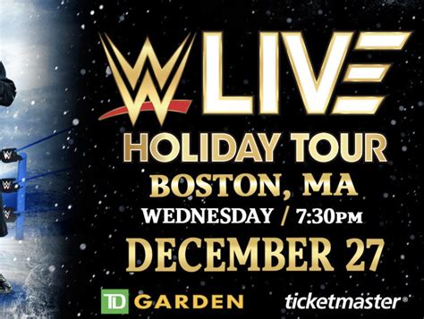 Wwe Holiday Live Tour Results 12272023 Boston Massachusetts