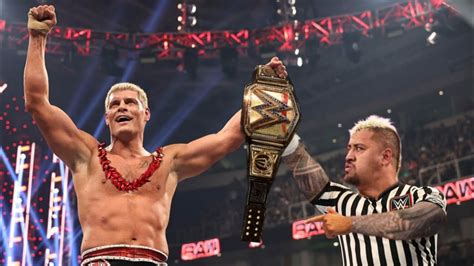 Wwe March Solo Sikoa Help Cody Rhodes Wins Undisputed