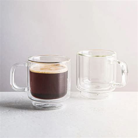 Pasabahce Barista Double Wall Stackable Glass Espresso Cup S2 Niagara Pen Centre