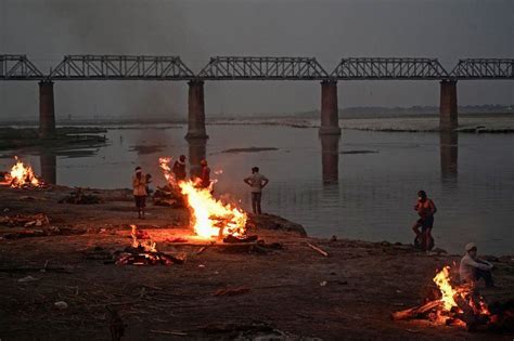 Medical and Food: India's holiest river Ganges is swollen with Covid victims