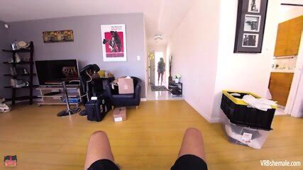 Beautiful Blonde Latina Tranny Has Passion Sex