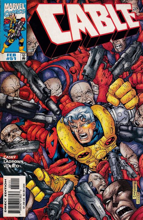 Cable 51 Marvel Comics Vol 1 Comics Marvel Comics Cable Marvel