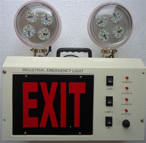 Buy Industrial Emergency Light With Exit Sign Online From Shopclues