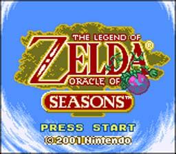 Legend of Zelda Oracle of Seasons