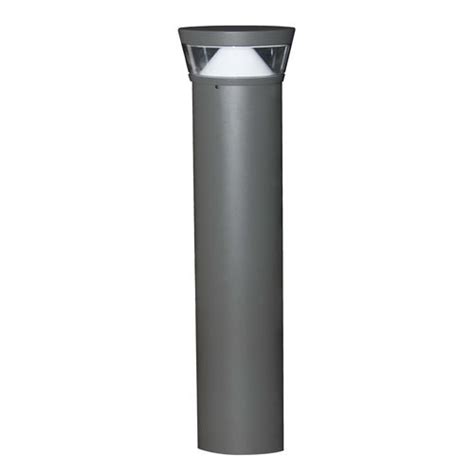 Round LED Bollard Tri Top With Cone Reflector Jemm Lighting