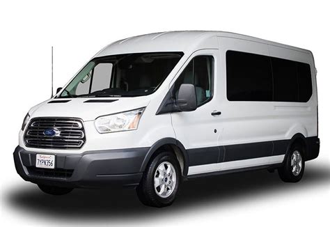 15 Passenger Van Rental In Los Angeles [ford Transit] California Rent A Car