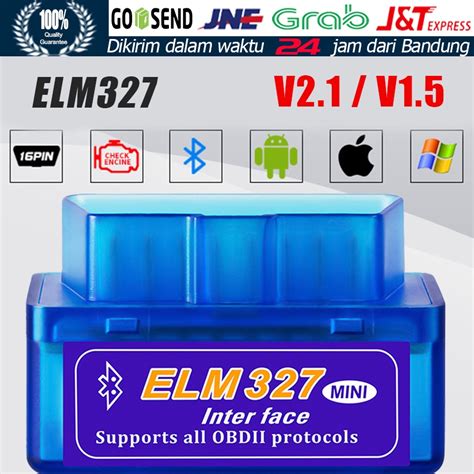 Jual ELM327 Mini OBD OBD2 Bluetooth Wireless Car Scanner V1 5 V2 1 Alat