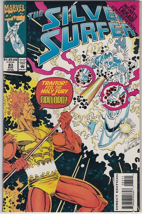 Silver Surfer 2nd Series 83 Vf Collectors Edge Comics