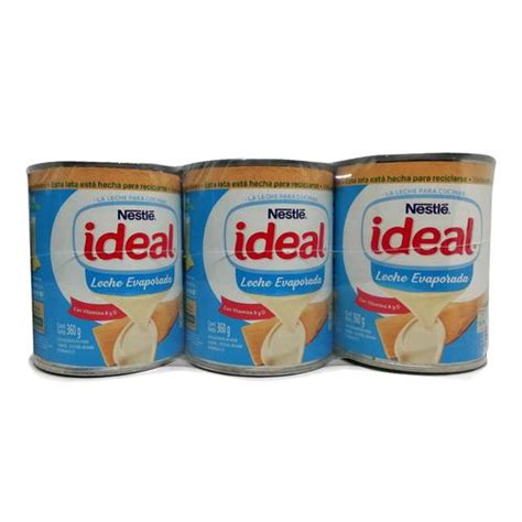 Ideal Leche Evaporada 6 Unidades 360 G 079 Lb Lácteos Y Huevos