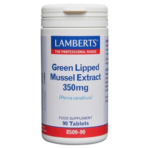 Lamberts Green Lipped Mussel Extract Mg Tablets