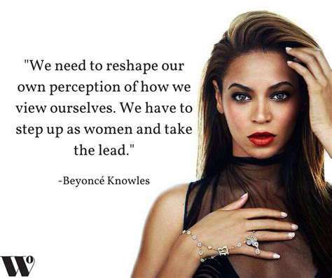 American Singer Songwriter And Actress Beyoncé Knowles Speaks Out