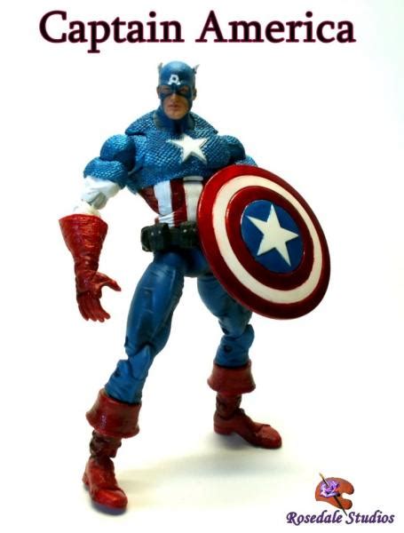 Captain America Marvel Legends Custom Action Figure