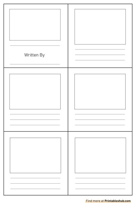 Free Printable Blank Mini Book Templates [PDF Included] - Printables Hub