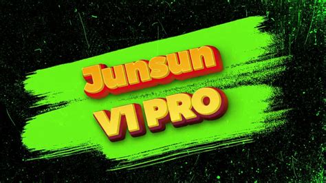 Junsun V1 PRO - YouTube