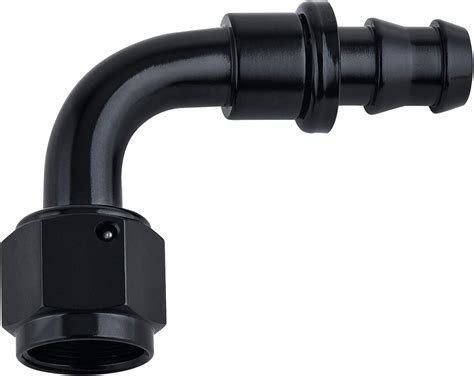 Amazon SYKRSS 8AN 90 Degree Push Lock Swivel Hose End Fitting For