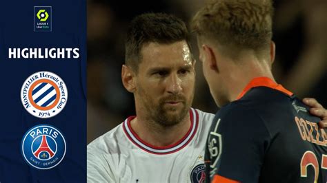 MONTPELLIER HÉRAULT SC PARIS SAINT GERMAIN 0 4 Highlights