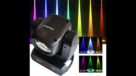 LED BEAM 100W CON PRISMA DE 8 CARAS YouTube