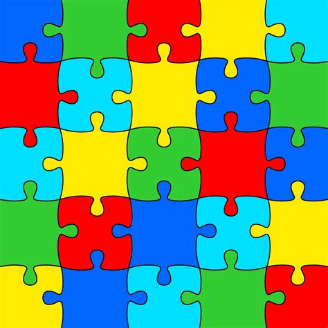 multicolor jigsaw  stock photo public domain pictures