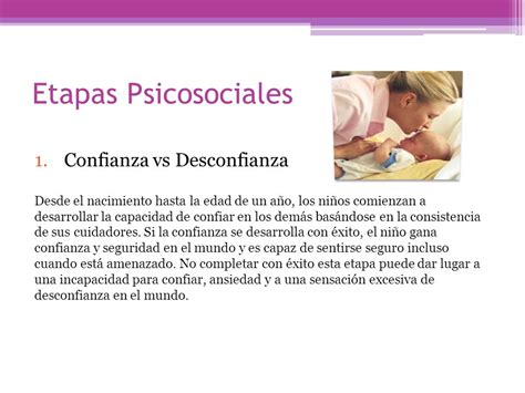 Etapas De Erikson Del Desarrollo Psicosocial