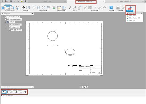 Cómo generar un dibujo con varios planos en un único PDF en Fusion