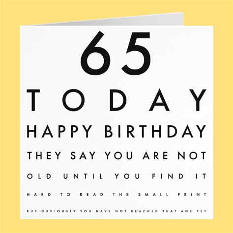 Humorous Joke Th Birthday Card Today They Say You Are Etsy Uk