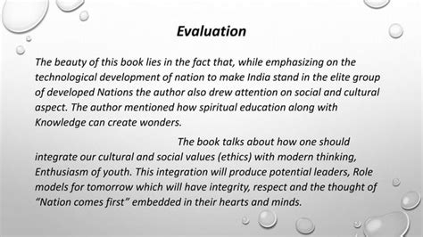 Ignited Minds By Dr APJ Abdul Kalam Book Review PPT