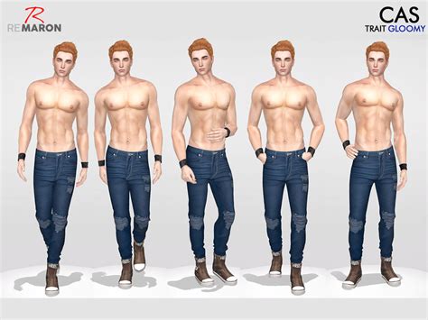 The Sims Resource Stand Pose For Men Cas Pose Set 2