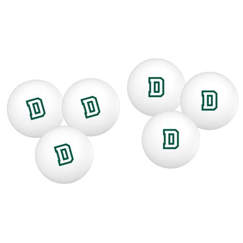 Ping Pong Balls 6 Pack Dartmouth Dartmouth Co Op