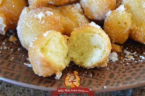 Beignets soufflés au sucre Petits Plats Entre Amis