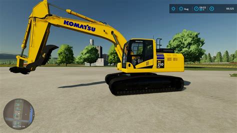 KOMATSU PC210 V1.0 – FS22 mod