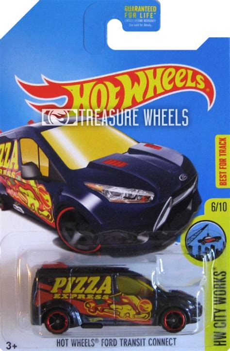 Hot Wheels Ford Transit Connect Treasure Wheels