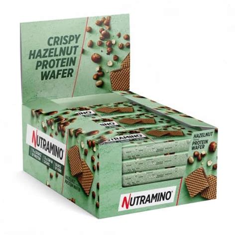 Napolitane Proteice Wafer Nutramino Nutra Go Hazelnut G Proteine Buc