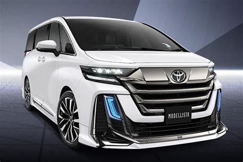 Toyota Alphard And Vellfire Gets Modellista And Gr Optional Parts