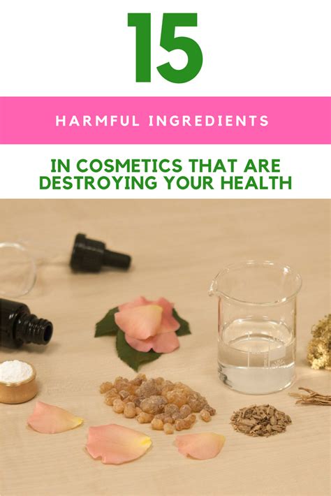 15 Toxic Ingredients in Cosmetics That Are Destroying Your Health