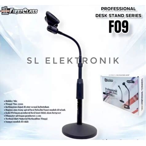 Jual Stand Mic Meja Firstclass F First Class F Desk Stand