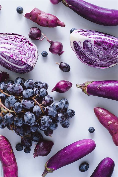 "Purple Fruits And Vegetables" by Stocksy Contributor "Alita ." - Stocksy