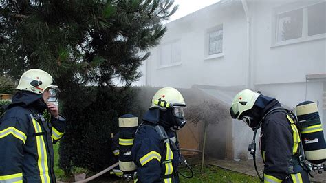 Technischer Defekt Brand Im Keller Eines Reihenhauses