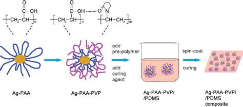 Schematic Illustration Of The Surface Modification Process For Ag