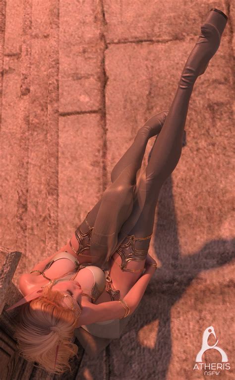High Elf Posing 02a Aredhel By AtherisNsfw Hentai Foundry