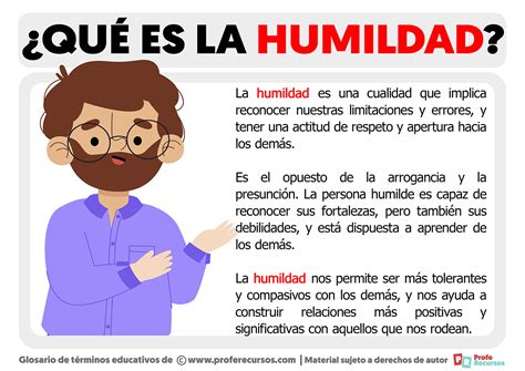 Qué es la Humildad Definición de Humildad