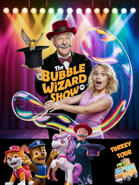 The Bubble Wizard Show Tiyatro Biletleri Biletinial