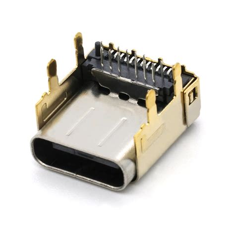 24pin Usb 31 C Female Receptacle Connector Dipsmt Type 5ach34mm