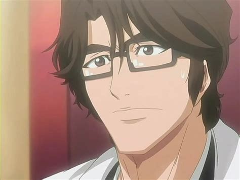 Aizen Bleach With Glasses