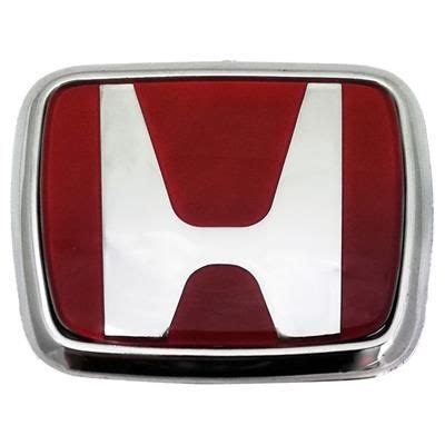 Emblemat znaczek logo HONDA 72x60mm czerwony 91-00 - Opinie i ceny na ...